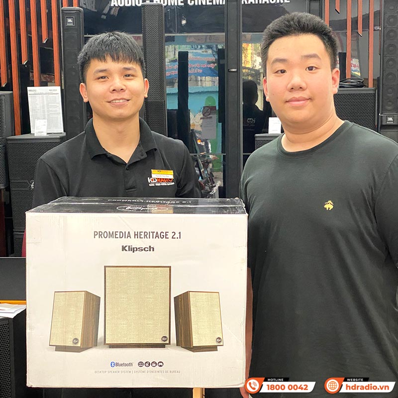 Loa Klipsch Promedia Heritage 2.1, Có Bluetooth, RCA, USB, Công Suất 220W-7