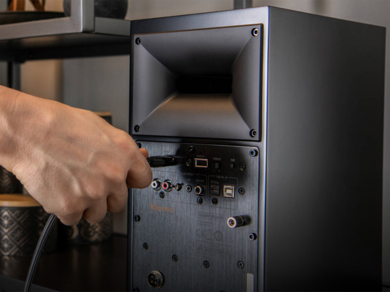 loa klipsch the fives ket noi