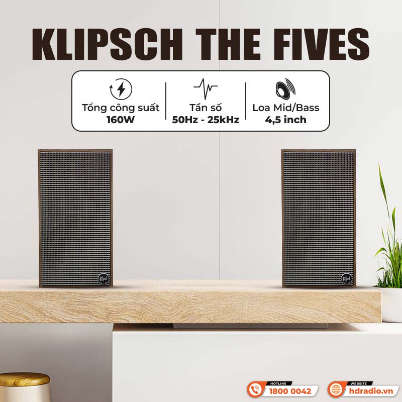 Tính năng Loa Klipsch The Fives
