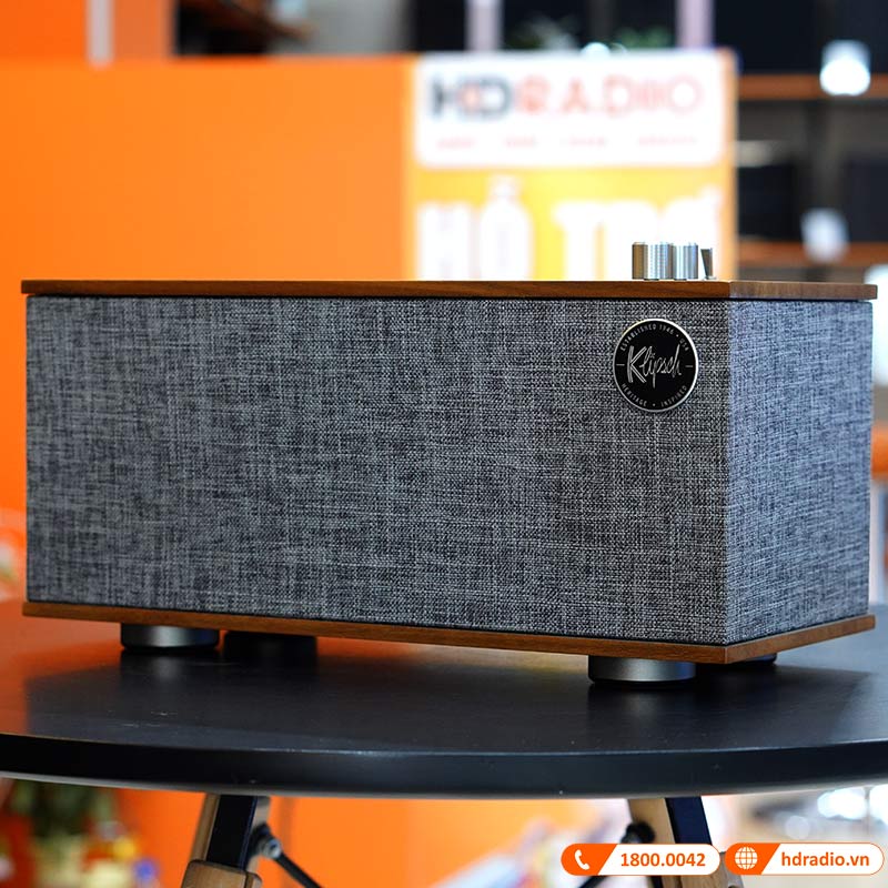 Loa Klipsch The One 2 mau walnut chinh hang