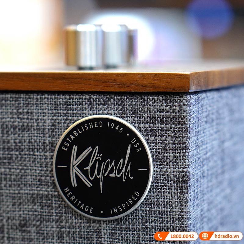 Loa Klipsch The One 2 mau walnut chinh hang