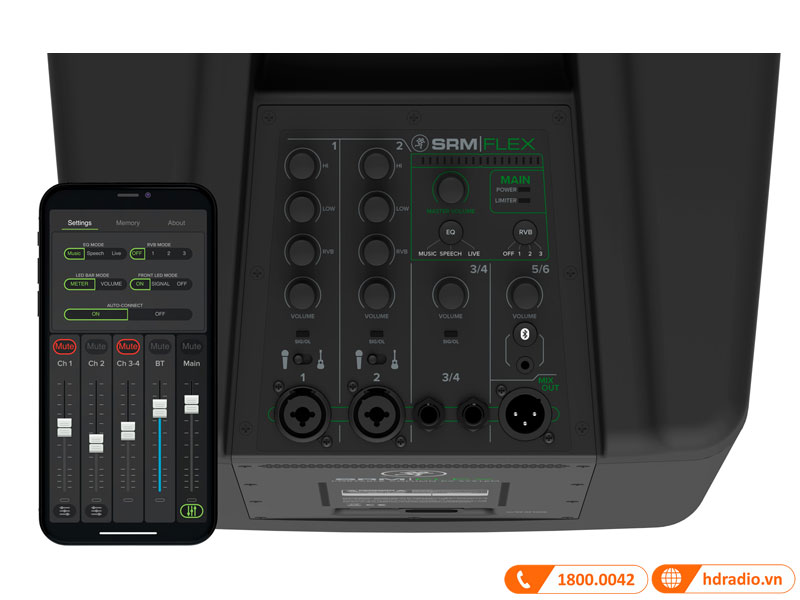 Điều khiển Loa Mackie SRM-Flex