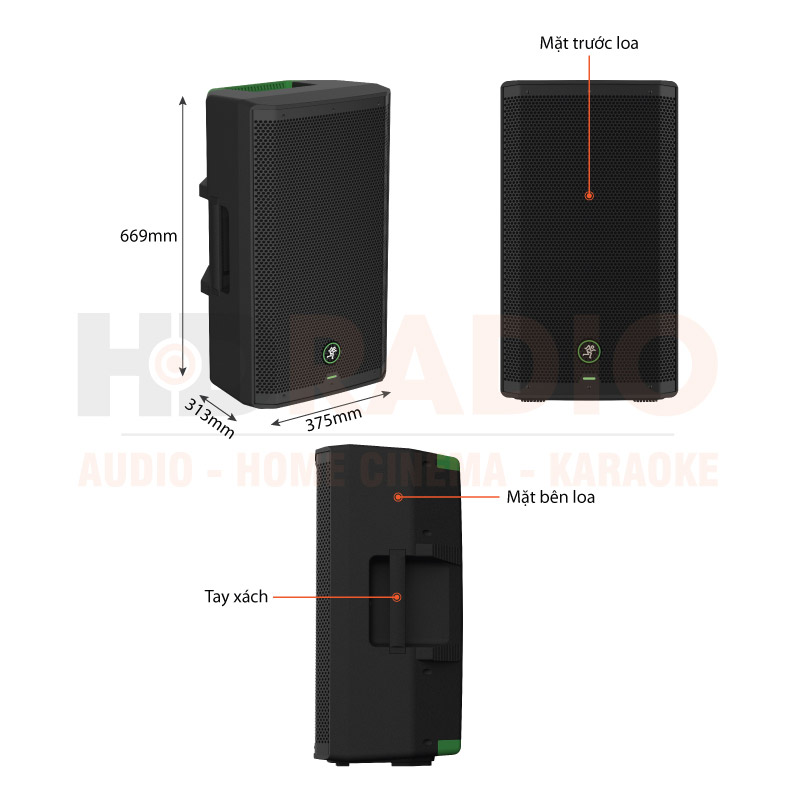 Loa Mackie Thrash212 Go