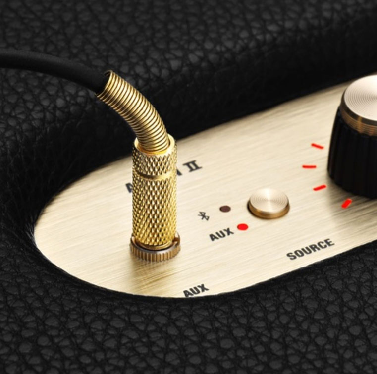 ket noi loa marshall acton 2 qua cong aux