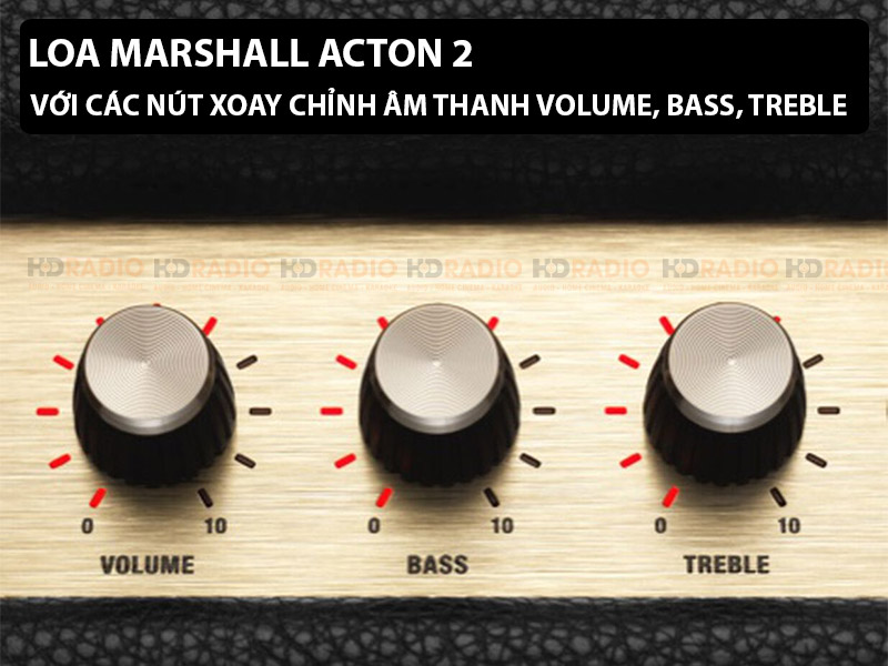 cac nut chinh am thanh tren loa marshall acton 2