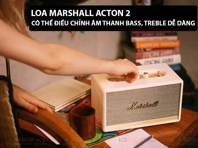 dieu chinh am thanh tren loa marshall acton 2