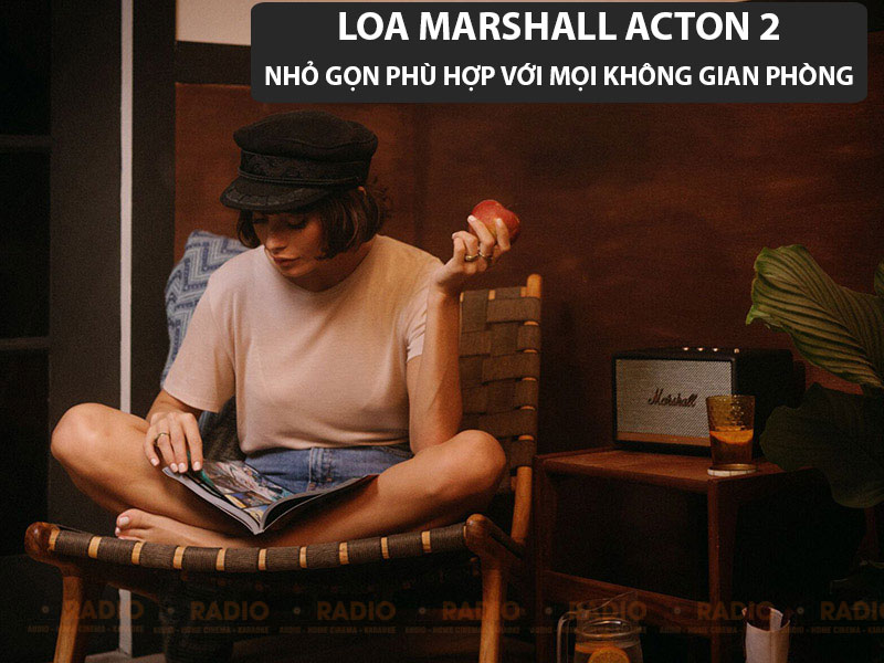 loa marshall acton II voi thiet ke nho gon 