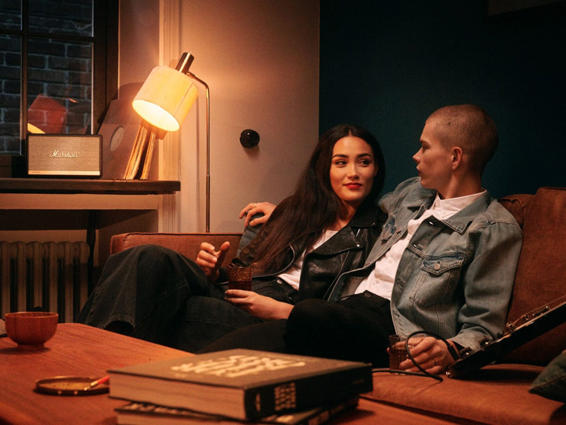 bang dieu khien Loa Marshall Acton 2 Voice With Amazon Alexa chinh hang