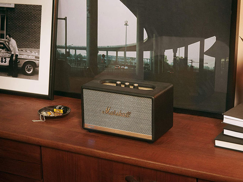 bang dieu khien Loa Marshall Acton 2 Voice With Amazon Alexa dat ban