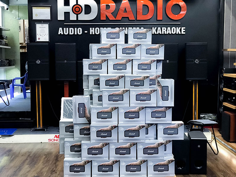 HDRADIO điểm bán Loa bluetooth Marshall Emberton giá rẻ nhất Việt Nam