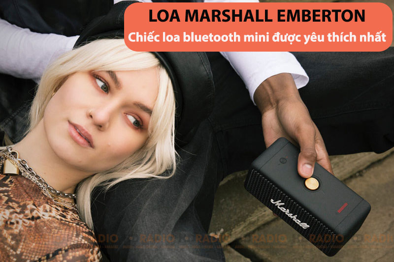 HDRADIO điểm bán Loa bluetooth Marshall Emberton chính hãng giá rẻ nhất Việt Nam
