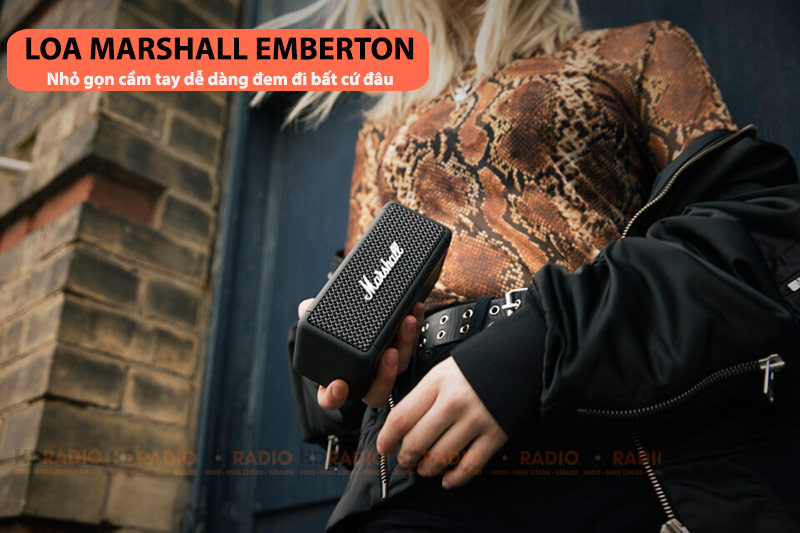 Loa Marshall Emberton nhỏ gọn cầm tay