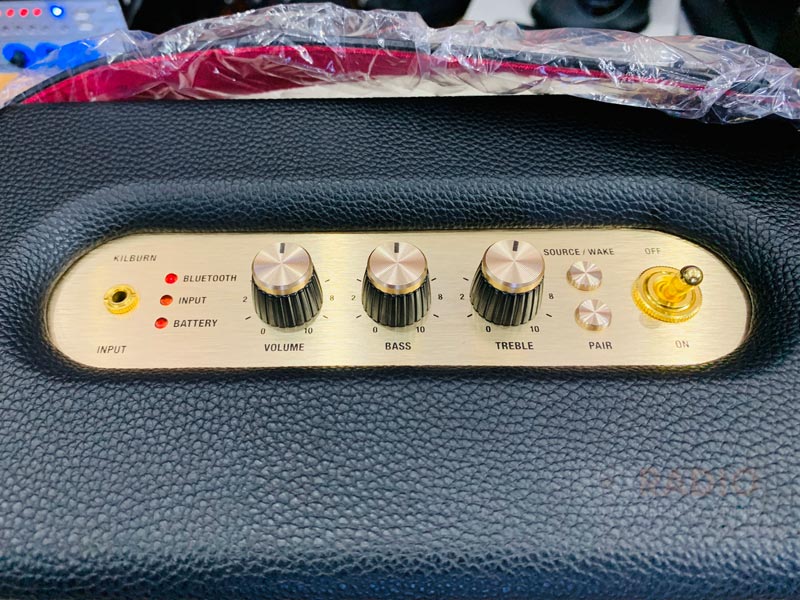 ảnh thực tế Loa Marshall Kilburn tại HDRadio 3