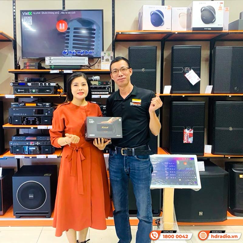 Mua loa Marshall Middleton chính hãng ash đến hdradio