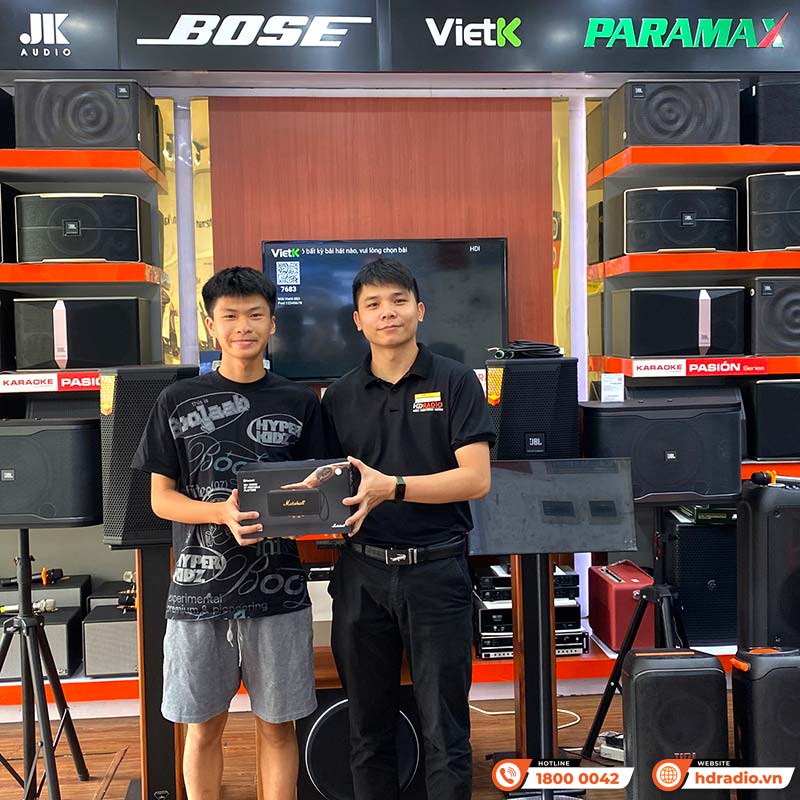 mua loa Marshall Middleton chính hãng đến hdradio