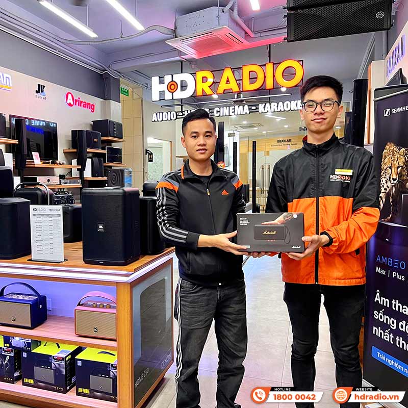 mua loa bluetooth Marshall Middleton chính hãng đến hdradio