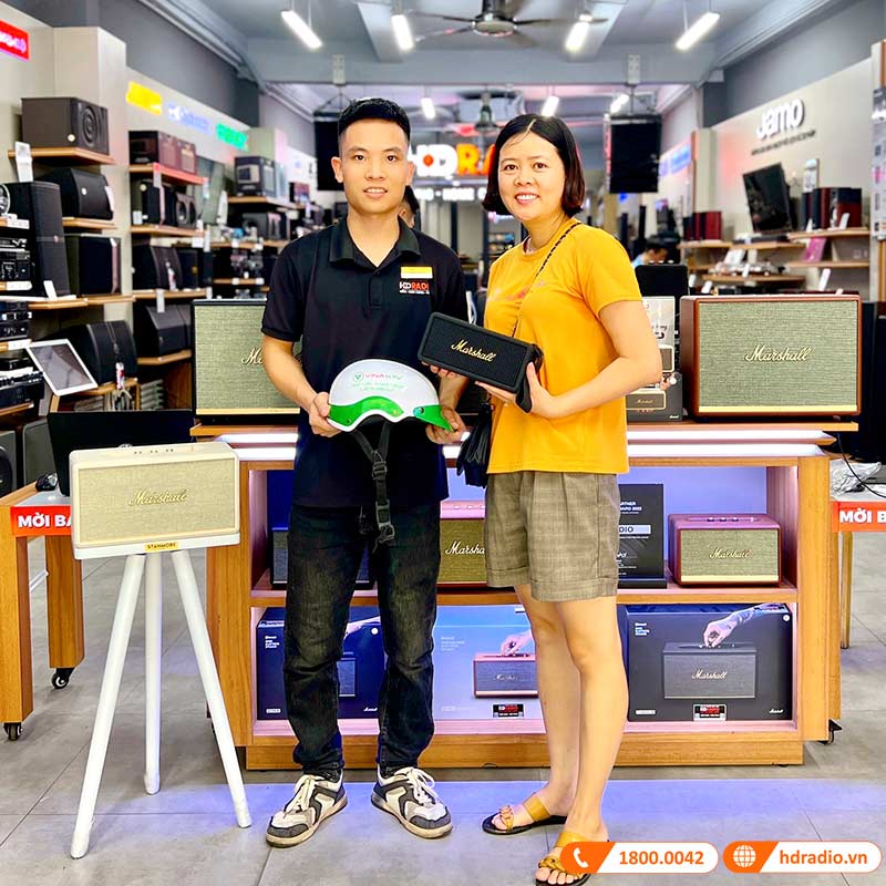 mua loa bluetooth Marshall Middleton chính hãng đến hdradio