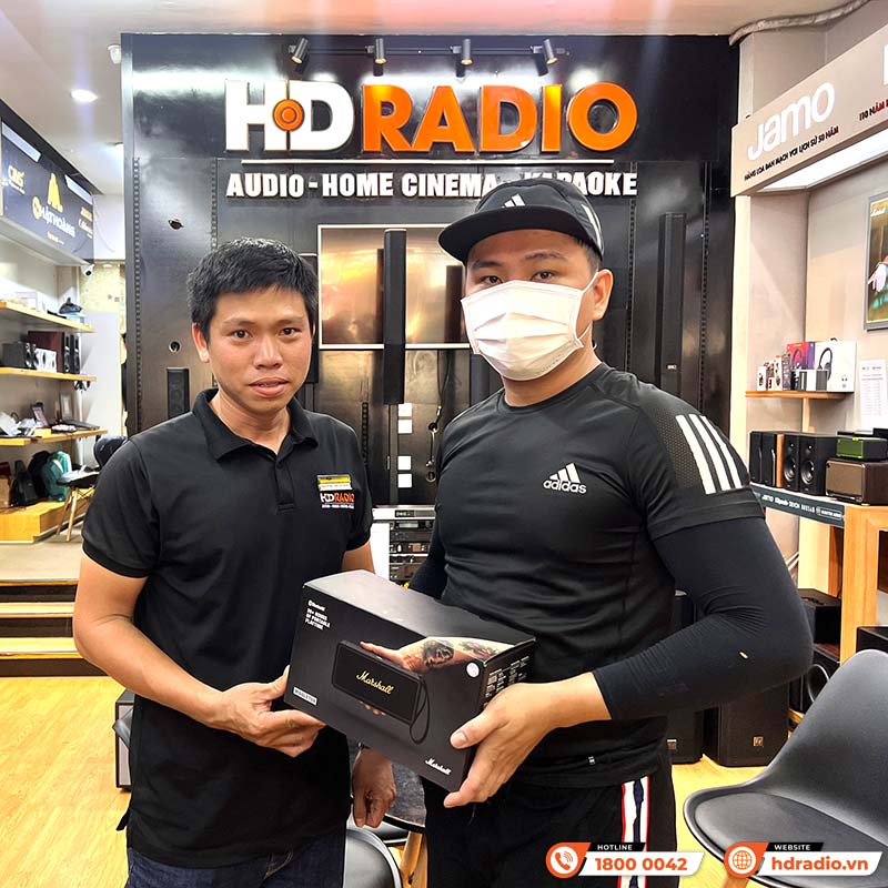 mua loa bluetooth Marshall Middleton chính hãng đến hdradio