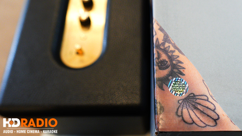 tem ASH trên Loa Marshall Stanmore 2 chính hãng