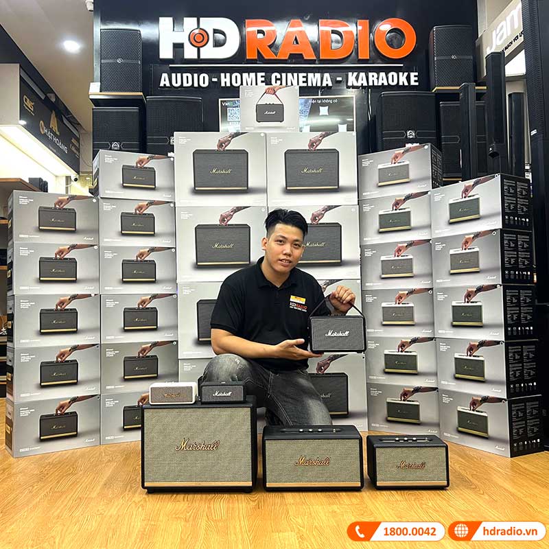 hdradio bán Loa Marshall chính hãng tem ASH