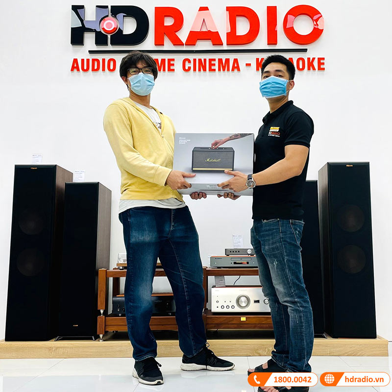 Loa Marshall Stanmore 2, 80W, Bluetooth, AUX, RCA, App Marshall Bluetooth-2