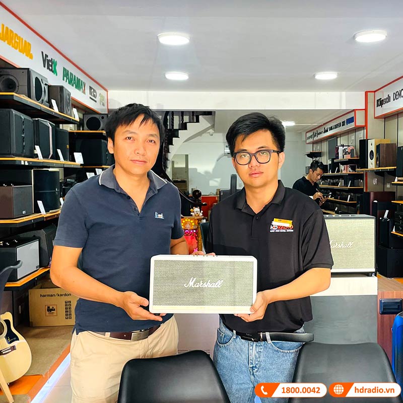 Loa Marshall Stanmore 2, 80W, Bluetooth, AUX, RCA, App Marshall Bluetooth-3