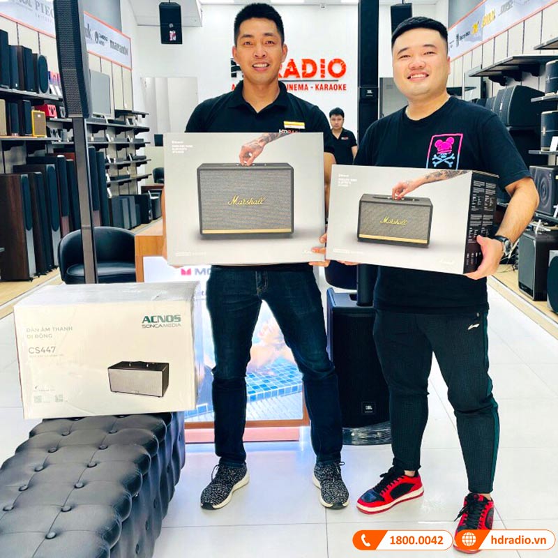 Loa Marshall Stanmore 2, 80W, Bluetooth, AUX, RCA, App Marshall Bluetooth-8