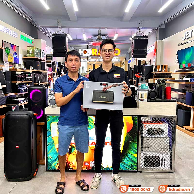 Loa Marshall Stanmore 2, 80W, Bluetooth, AUX, RCA, App Marshall Bluetooth-11