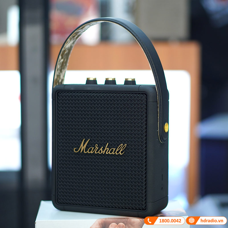 Loa Marshall Stockwell 2 (II) Pin 20h, Công suất 15W, IPX4, Bluetooth, AUX-6