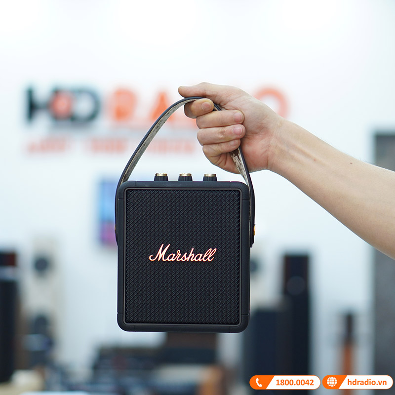 Loa Marshall Stockwell 2 (II) Pin 20h, Công suất 15W, IPX4, Bluetooth, AUX-16
