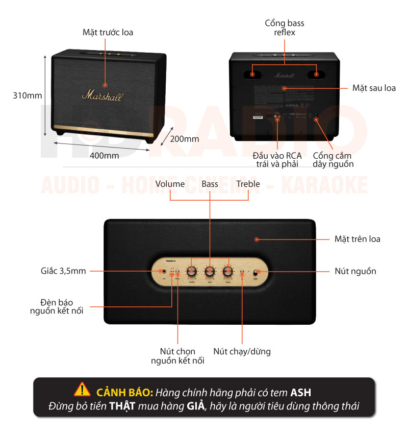 chu thich loa marshall woburn 2