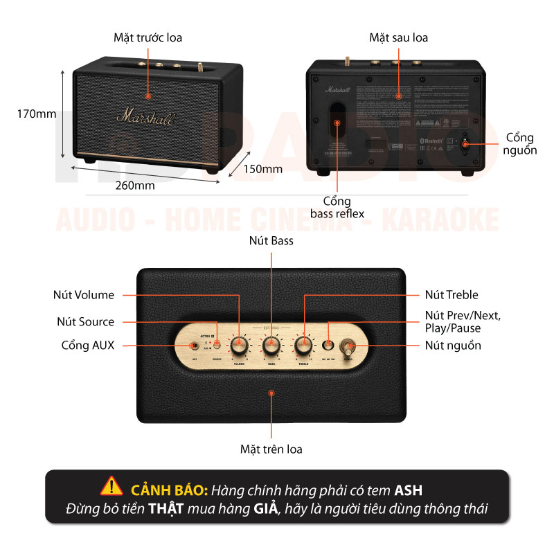 Loa Marshall Acton 3 (III)