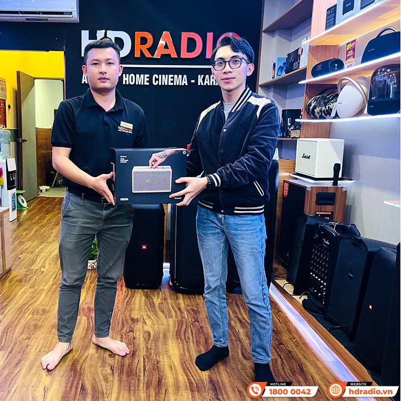 Khách hàng mua Loa Marshall Acton III tại HDRadio