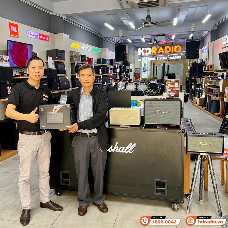 Mua Loa Marshall Acton 3 chính hãng tem ASH đến ngay HDRadio