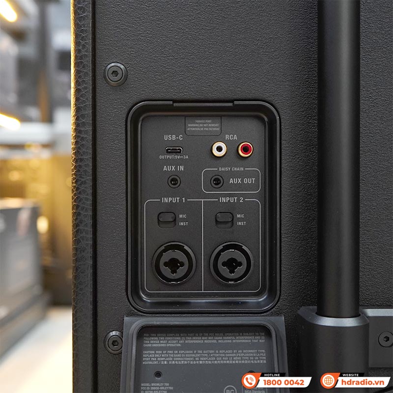 Loa Marshall Bromley 750, LED đẹp, Pin 40h, Công suất 500W, Âm thanh 360 độ, Chống Nước IP54, Bluetooth 5.3, App Marshall Bluetooth-13