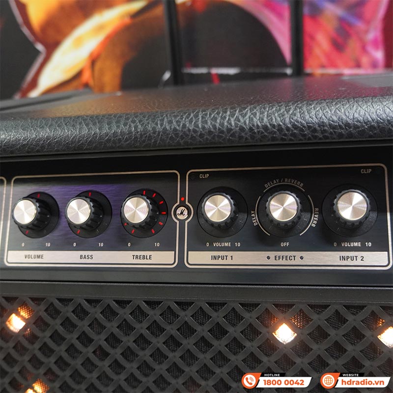 Loa Marshall Bromley 750, LED đẹp, Pin 40h, Công suất 500W, Âm thanh 360 độ, Chống Nước IP54, Bluetooth 5.3, App Marshall Bluetooth-6