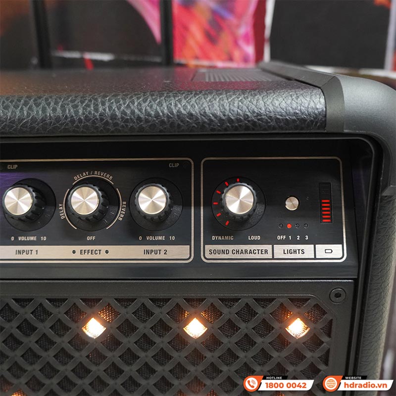 Loa Marshall Bromley 750, LED đẹp, Pin 40h, Công suất 500W, Âm thanh 360 độ, Chống Nước IP54, Bluetooth 5.3, App Marshall Bluetooth-7