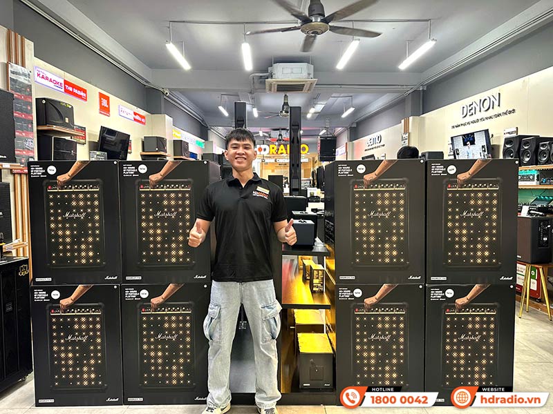 loa marshall bromley 750 chinh hang