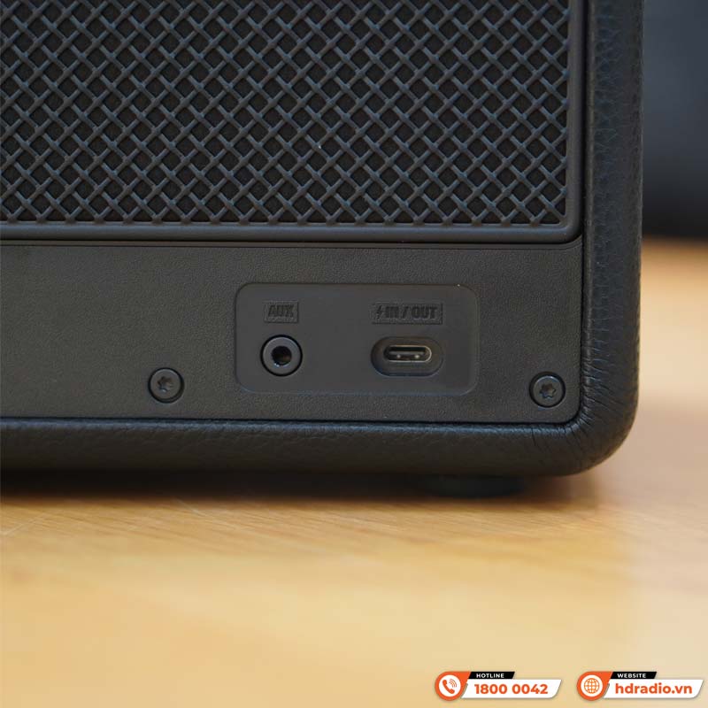 Loa Marshall Kilburn 3 (III) Pin 50h, Công Suất 50W, Chống Nước IP54, Auracast, Bluetooth 5.3, AUX 3.5mm-6