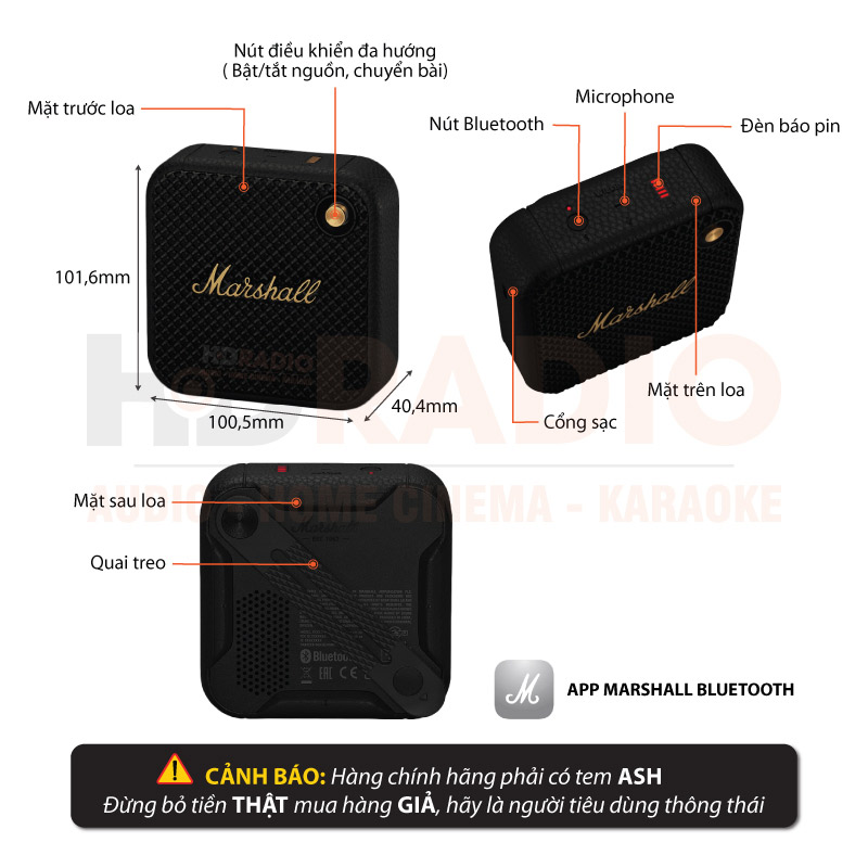 chu thich loa marshall willen