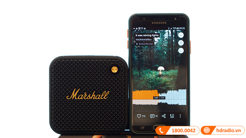 loa marshall willen voi ket noi bluetooth 5.1 