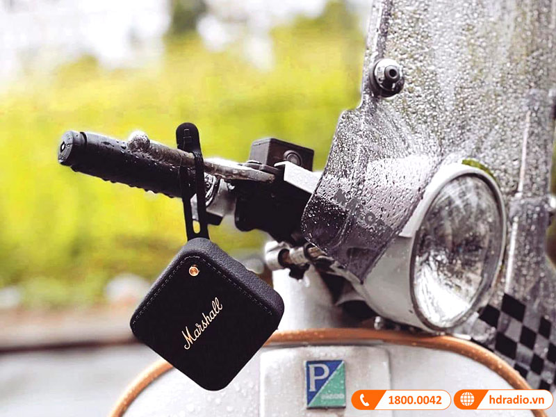 Loa Marshall Willen treo xe máy