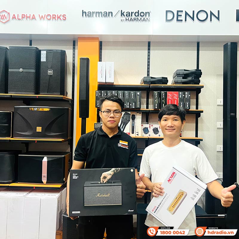  Loa Marshall Stanmore 3 màu đen chính hãng được bán tại hdradio