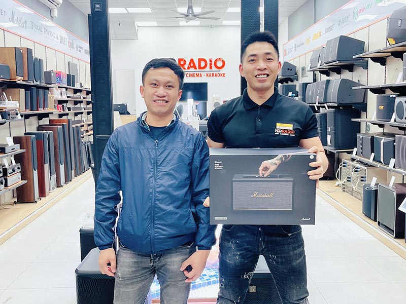 Khách hàng mua loa Marshall Stanmore 3 (III) chính hãng ASH tại HDRadio