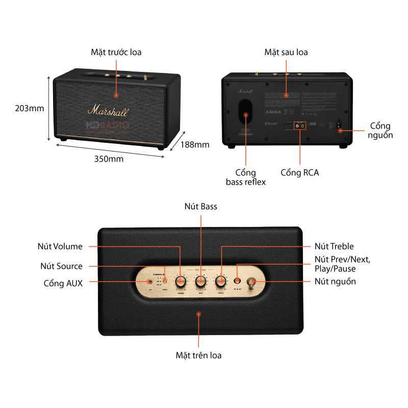 Loa Marshall Stanmore 3