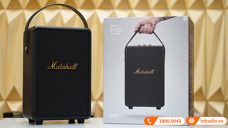 ảnh thực tế loa Mashall Tufton mới