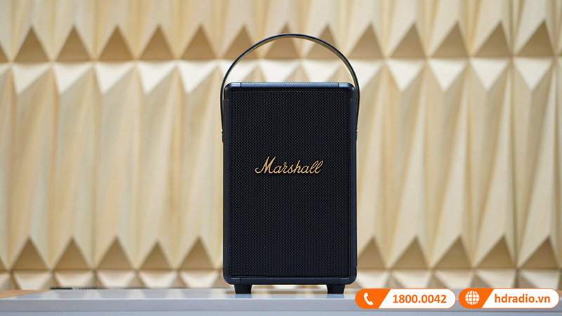 Loa Marshall Tufton màu đen vàng