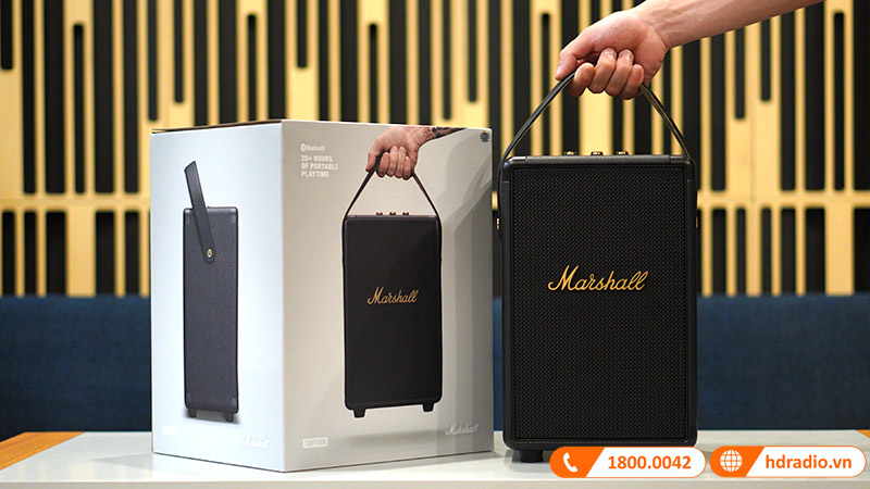Loa Marshall Tufton có âm thanh lớn và lan tỏa