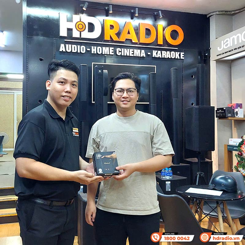 Loa Marshall Willen 2 (II), Pin 17h, IP67, Bluetooth 5.3 LE Auracast, 10W, Mic đàm thoại, App Marshall Bluetooth-6