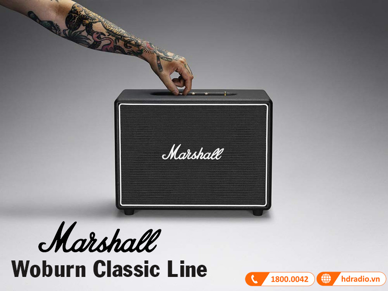 loa bluetooth marshall woburn classic line